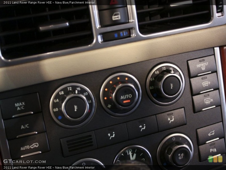 Navy Blue/Parchment Interior Controls for the 2011 Land Rover Range Rover HSE #60120981