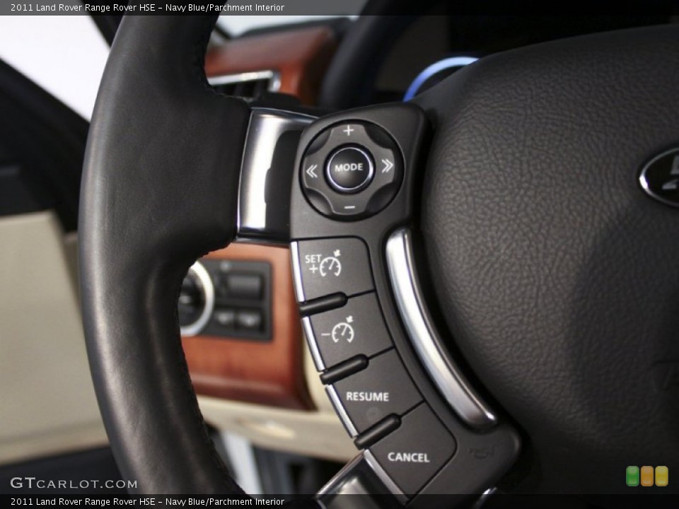 Navy Blue/Parchment Interior Controls for the 2011 Land Rover Range Rover HSE #60120996