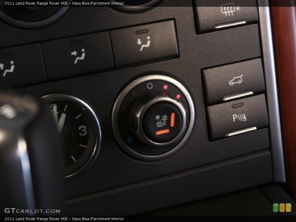 Navy Blue/Parchment Interior Controls for the 2011 Land Rover Range Rover HSE #60121095