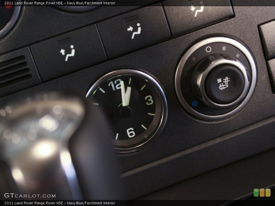 Navy Blue/Parchment Interior Controls for the 2011 Land Rover Range Rover HSE #60121134