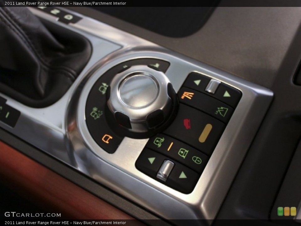 Navy Blue/Parchment Interior Controls for the 2011 Land Rover Range Rover HSE #60121154