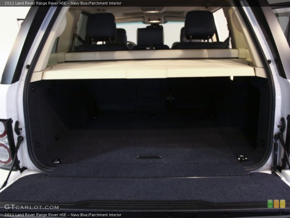 Navy Blue/Parchment Interior Trunk for the 2011 Land Rover Range Rover HSE #60121314