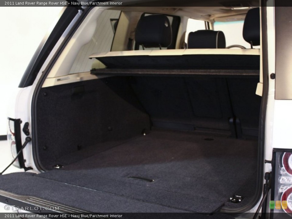 Navy Blue/Parchment Interior Trunk for the 2011 Land Rover Range Rover HSE #60121344