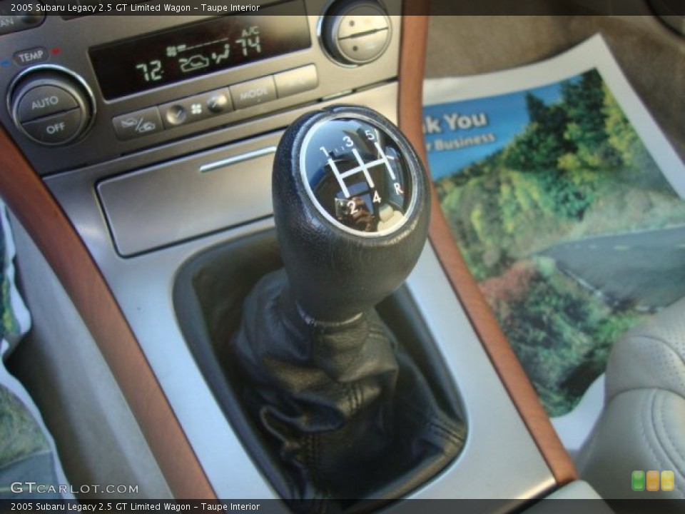 Taupe Interior Transmission for the 2005 Subaru Legacy 2.5 GT Limited Wagon #60121555