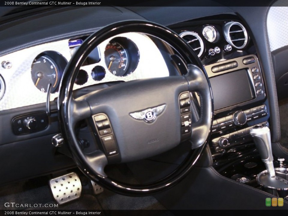 Beluga Interior Steering Wheel for the 2008 Bentley Continental GTC Mulliner #60122097