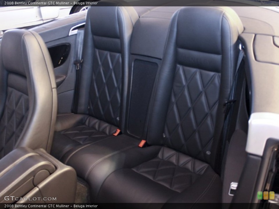 Beluga Interior Rear Seat for the 2008 Bentley Continental GTC Mulliner #60122319