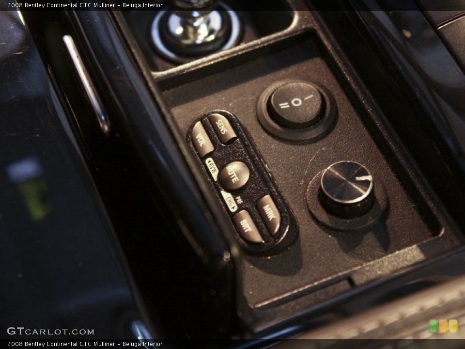 Beluga Interior Controls for the 2008 Bentley Continental GTC Mulliner #60122594