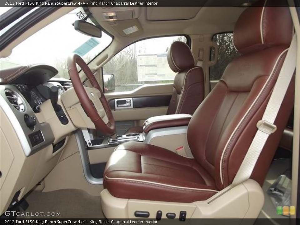King Ranch Chaparral Leather Interior Photo for the 2012 Ford F150 King Ranch SuperCrew 4x4 #60122769
