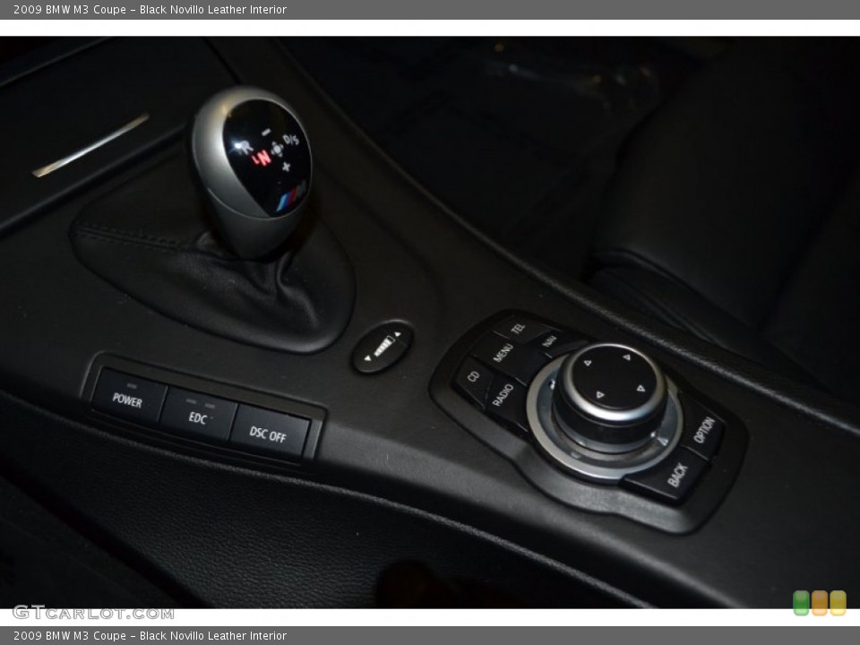 Black Novillo Leather Interior Transmission for the 2009 BMW M3 Coupe #60125987