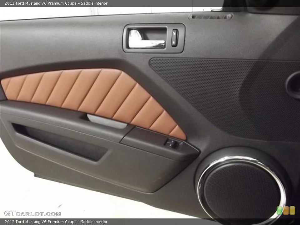 Saddle Interior Door Panel for the 2012 Ford Mustang V6 Premium Coupe #60128082