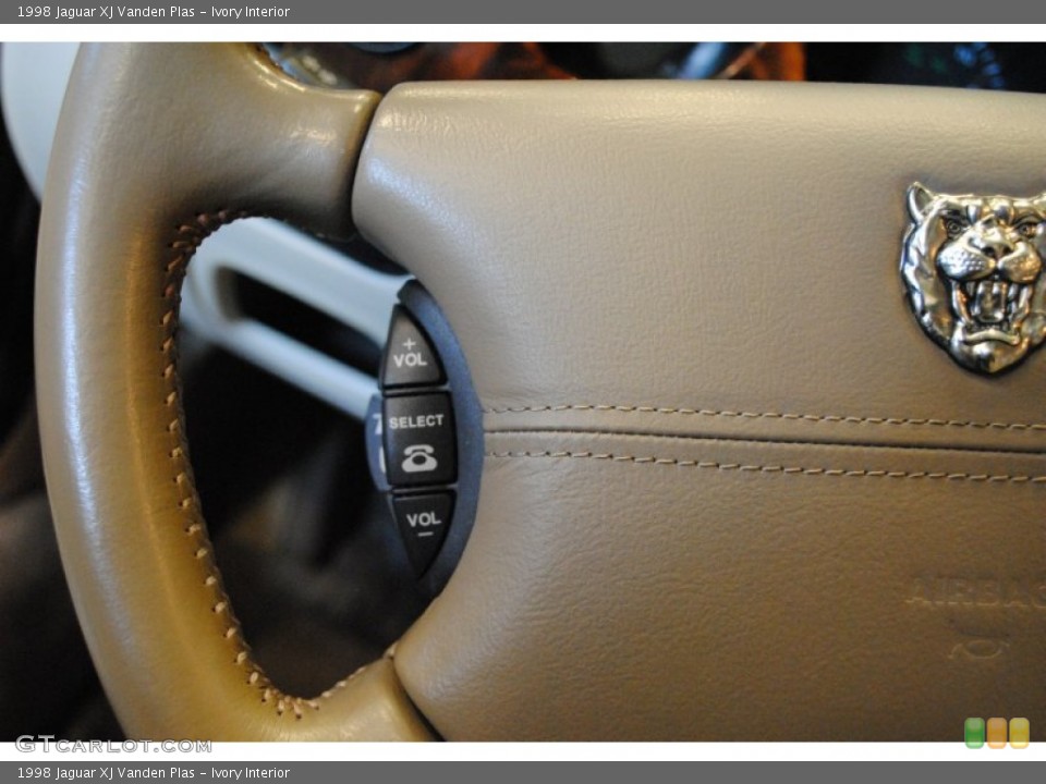 Ivory Interior Controls for the 1998 Jaguar XJ Vanden Plas #60129879
