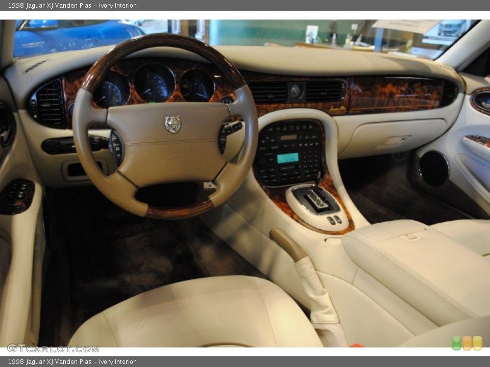 Ivory Interior Dashboard for the 1998 Jaguar XJ Vanden Plas #60129897