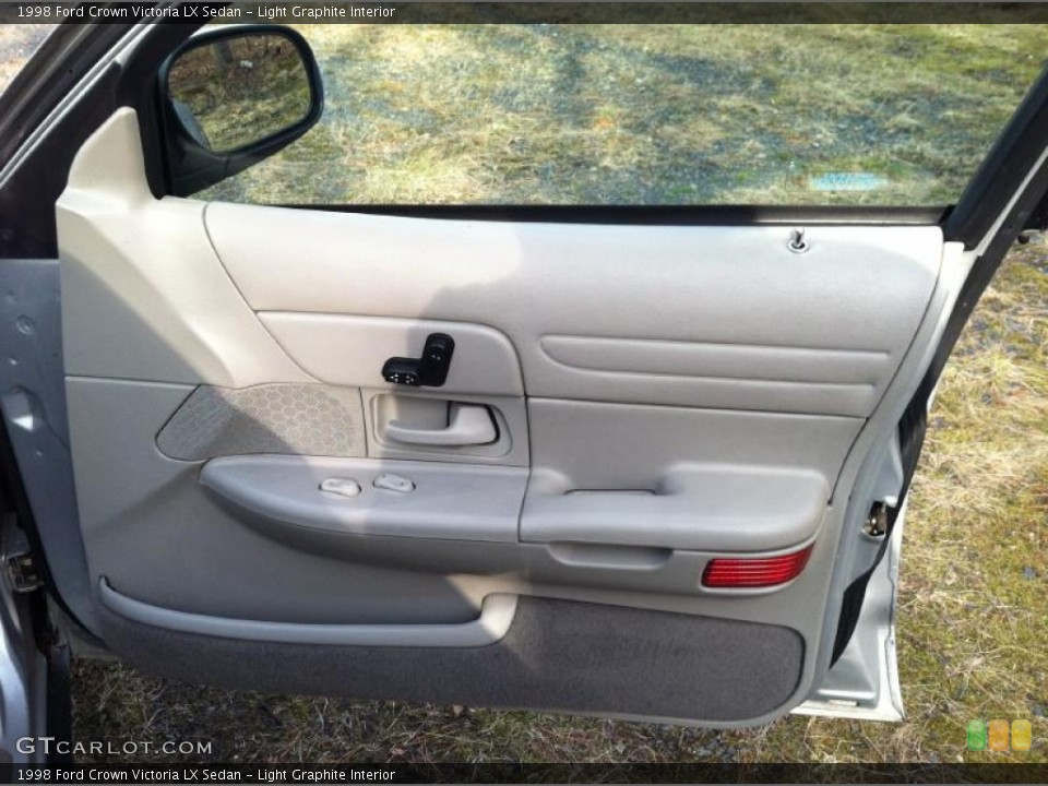 Light Graphite Interior Door Panel for the 1998 Ford Crown Victoria LX Sedan #60130123