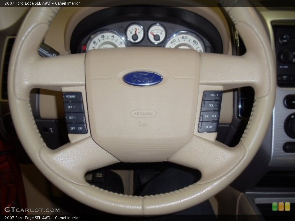Camel Interior Steering Wheel for the 2007 Ford Edge SEL AWD #60134871