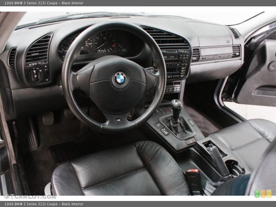 Black 1999 BMW 3 Series Interiors