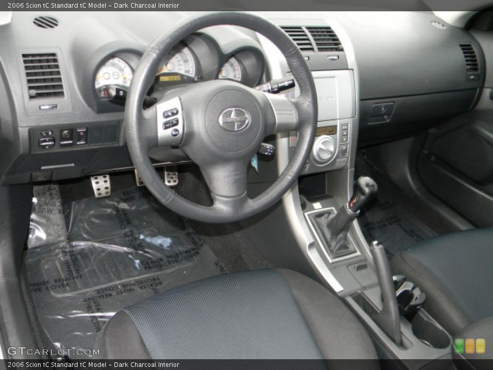 Dark Charcoal Interior Photo for the 2006 Scion tC  #60139422