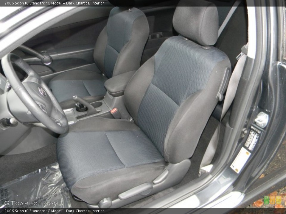 Dark Charcoal Interior Front Seat for the 2006 Scion tC  #60139431