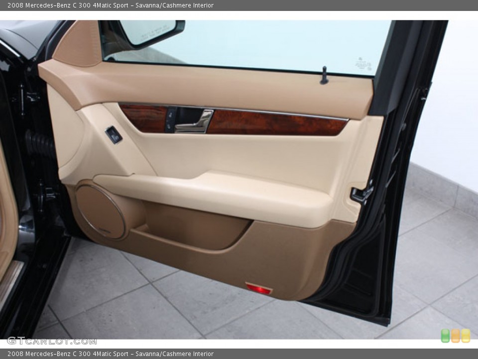 Savanna/Cashmere Interior Door Panel for the 2008 Mercedes-Benz C 300 4Matic Sport #60139707