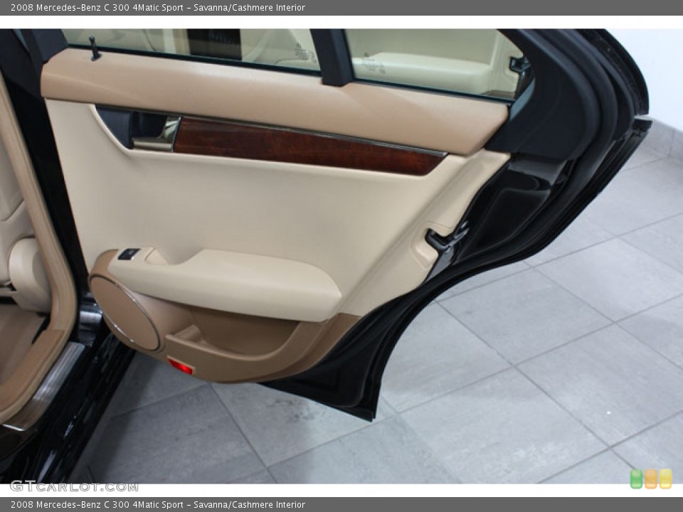 Savanna/Cashmere Interior Door Panel for the 2008 Mercedes-Benz C 300 4Matic Sport #60139717