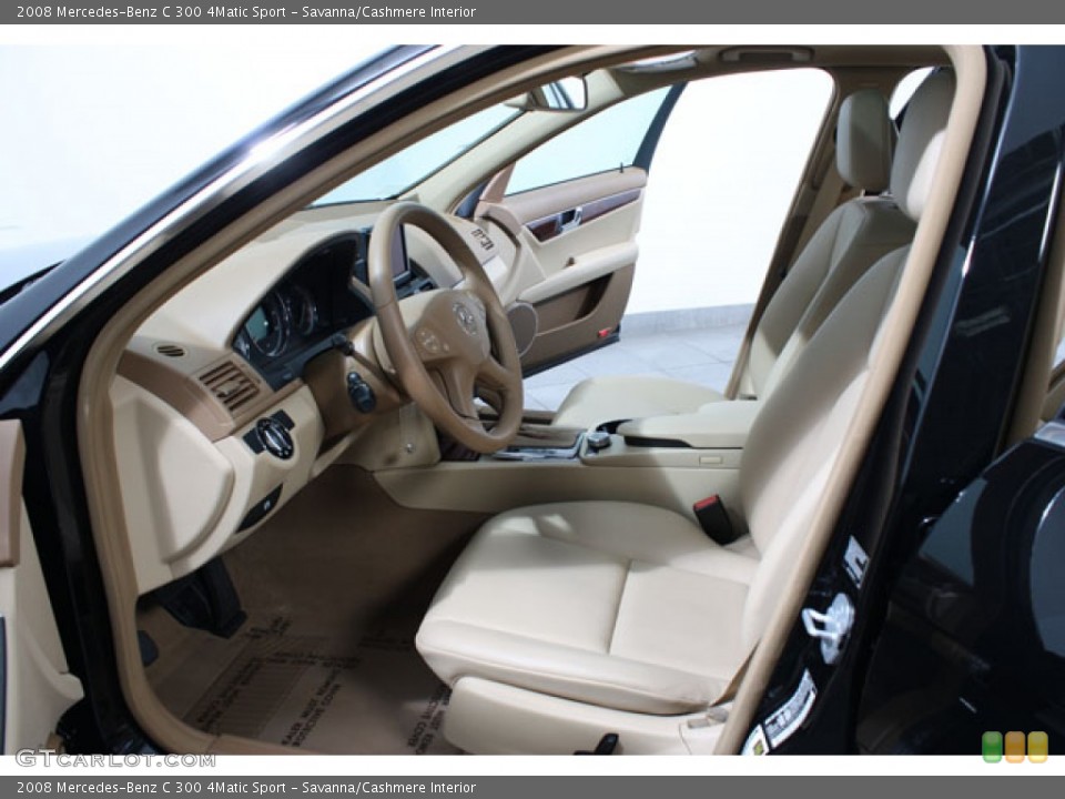 Savanna/Cashmere Interior Photo for the 2008 Mercedes-Benz C 300 4Matic Sport #60139755