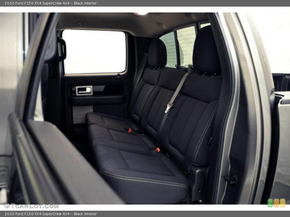 Black Interior Photo for the 2010 Ford F150 FX4 SuperCrew 4x4 #60141735