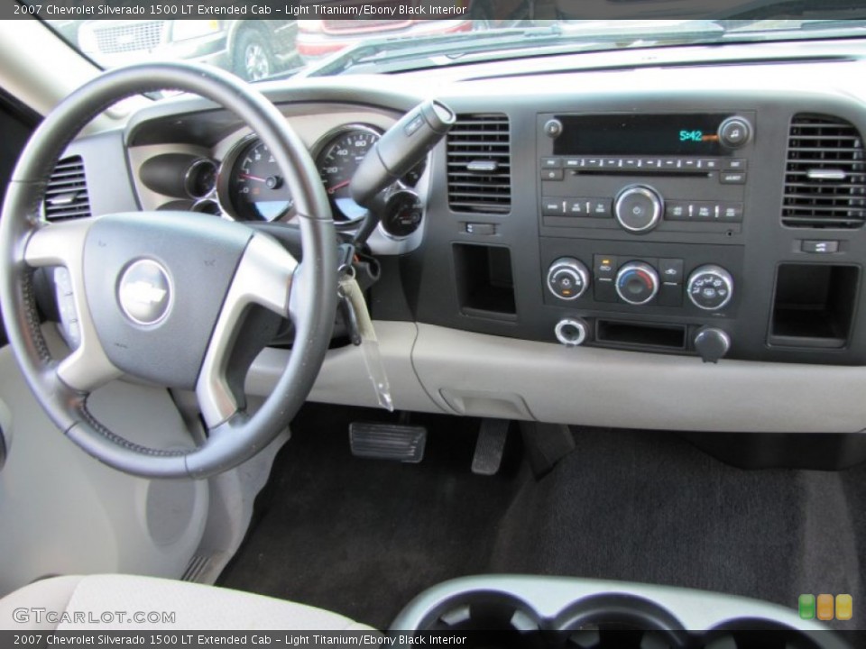 Light Titanium/Ebony Black Interior Dashboard for the 2007 Chevrolet Silverado 1500 LT Extended Cab #60143997