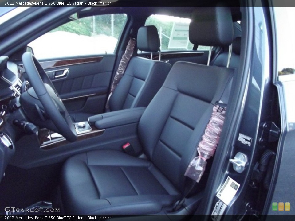 Black Interior Photo for the 2012 Mercedes-Benz E 350 BlueTEC Sedan #60144368