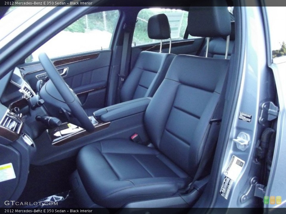 Black Interior Photo for the 2012 Mercedes-Benz E 350 Sedan #60144819