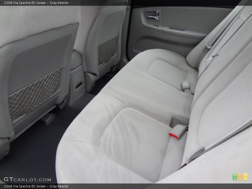 Gray Interior Photo for the 2008 Kia Spectra EX Sedan #60144897