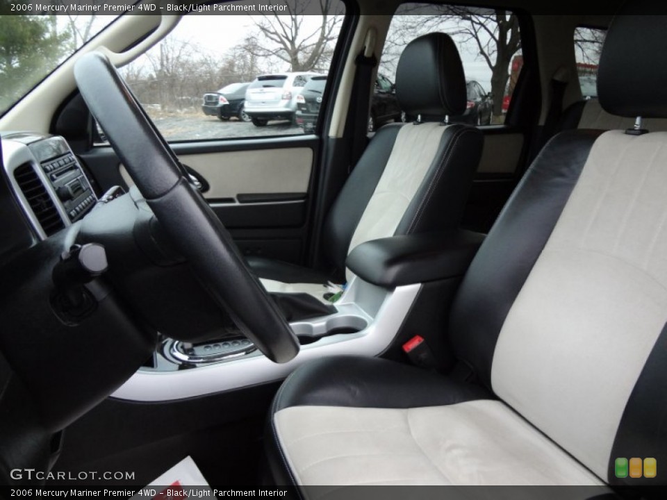 Black/Light Parchment Interior Photo for the 2006 Mercury Mariner Premier 4WD #60145257