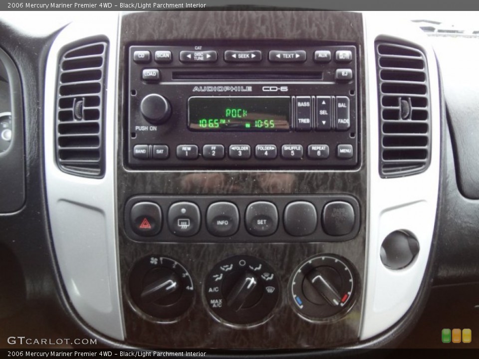 Black/Light Parchment Interior Controls for the 2006 Mercury Mariner Premier 4WD #60145300