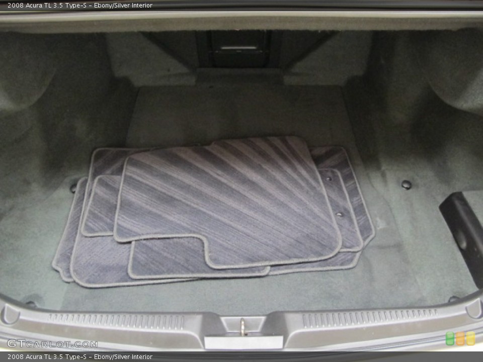 Ebony/Silver Interior Trunk for the 2008 Acura TL 3.5 Type-S #60146022
