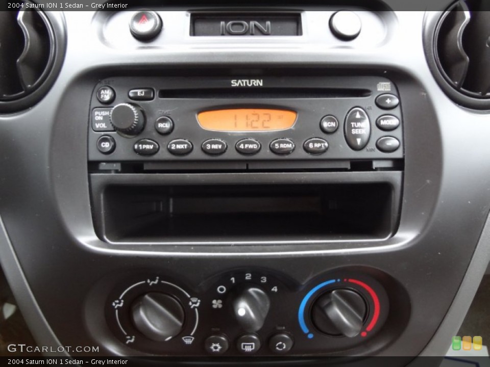 Grey Interior Controls for the 2004 Saturn ION 1 Sedan #60146184