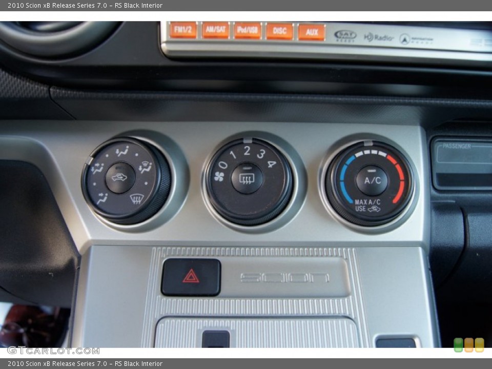 RS Black Interior Controls for the 2010 Scion xB Release Series 7.0 #60149792