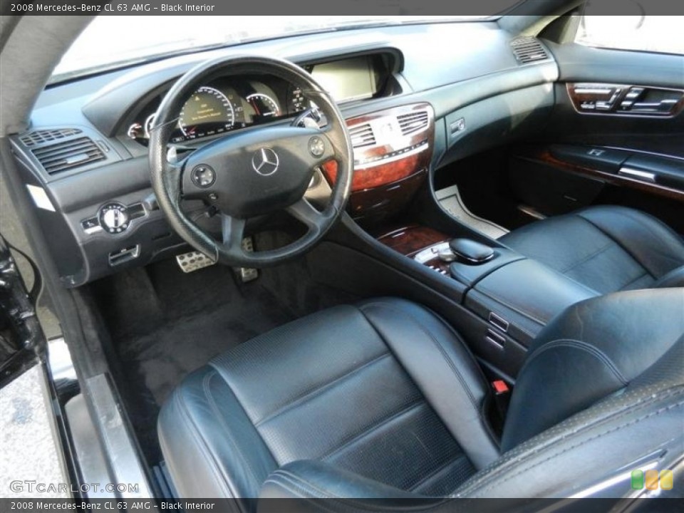 Black Interior Photo for the 2008 Mercedes-Benz CL 63 AMG #60152091