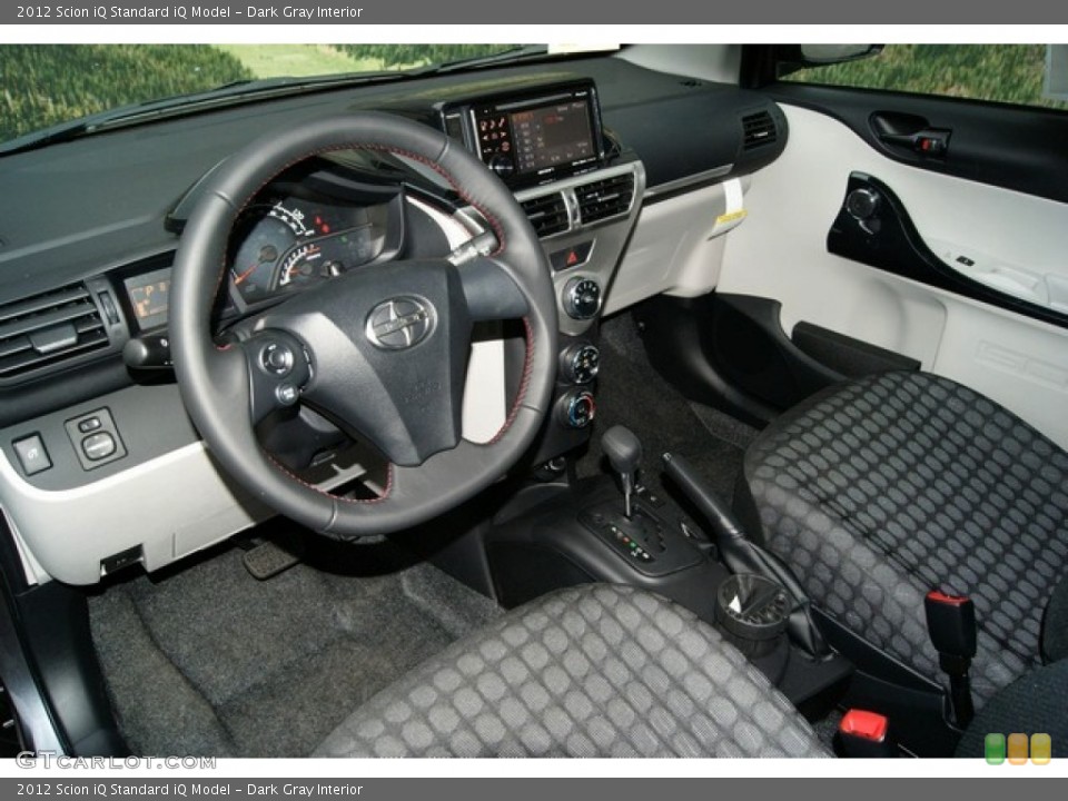 Dark Gray Interior Dashboard for the 2012 Scion iQ  #60152317