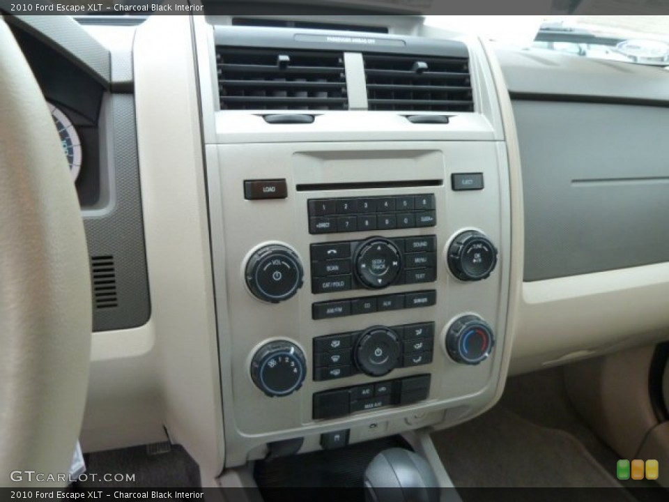 Charcoal Black Interior Controls for the 2010 Ford Escape XLT #60152976