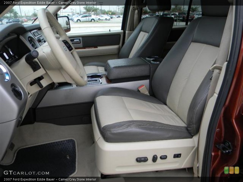 Camel/Grey Stone Interior Photo for the 2007 Ford Expedition Eddie Bauer #60153299