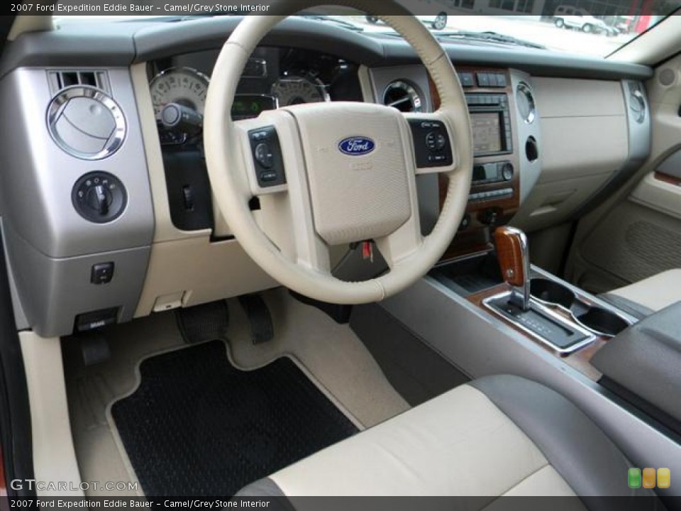 Camel/Grey Stone Interior Dashboard for the 2007 Ford Expedition Eddie Bauer #60153306