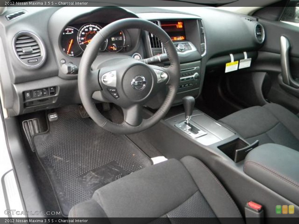 Charcoal Interior Photo for the 2012 Nissan Maxima 3.5 S #60153828