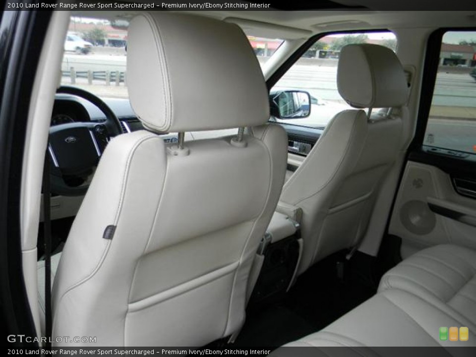 Premium Ivory/Ebony Stitching Interior Photo for the 2010 Land Rover Range Rover Sport Supercharged #60154210