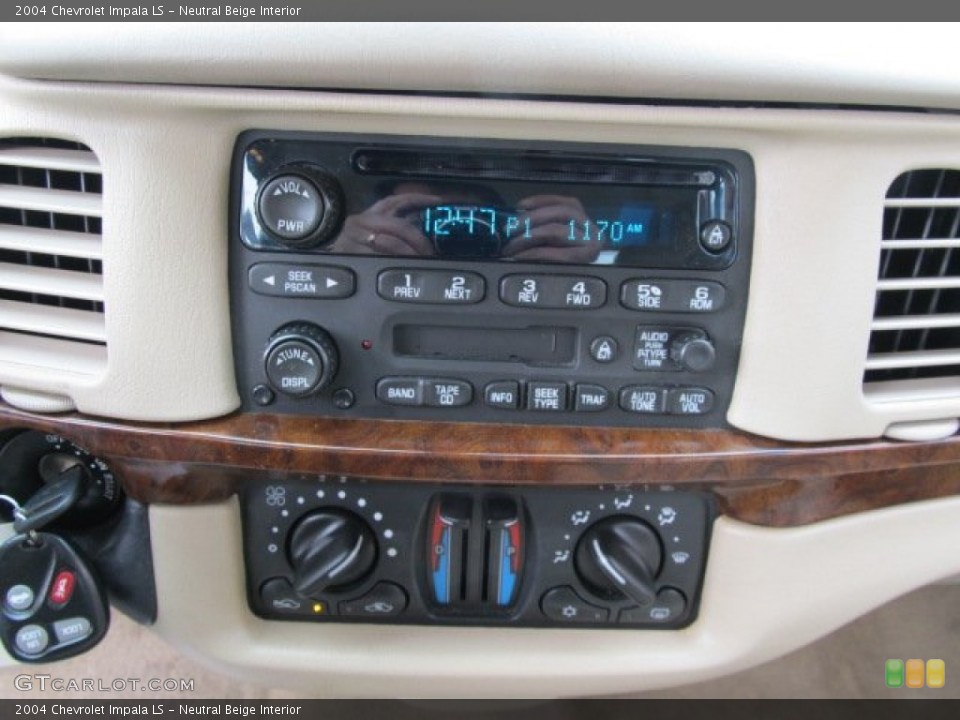 Neutral Beige Interior Audio System for the 2004 Chevrolet Impala LS #60154333