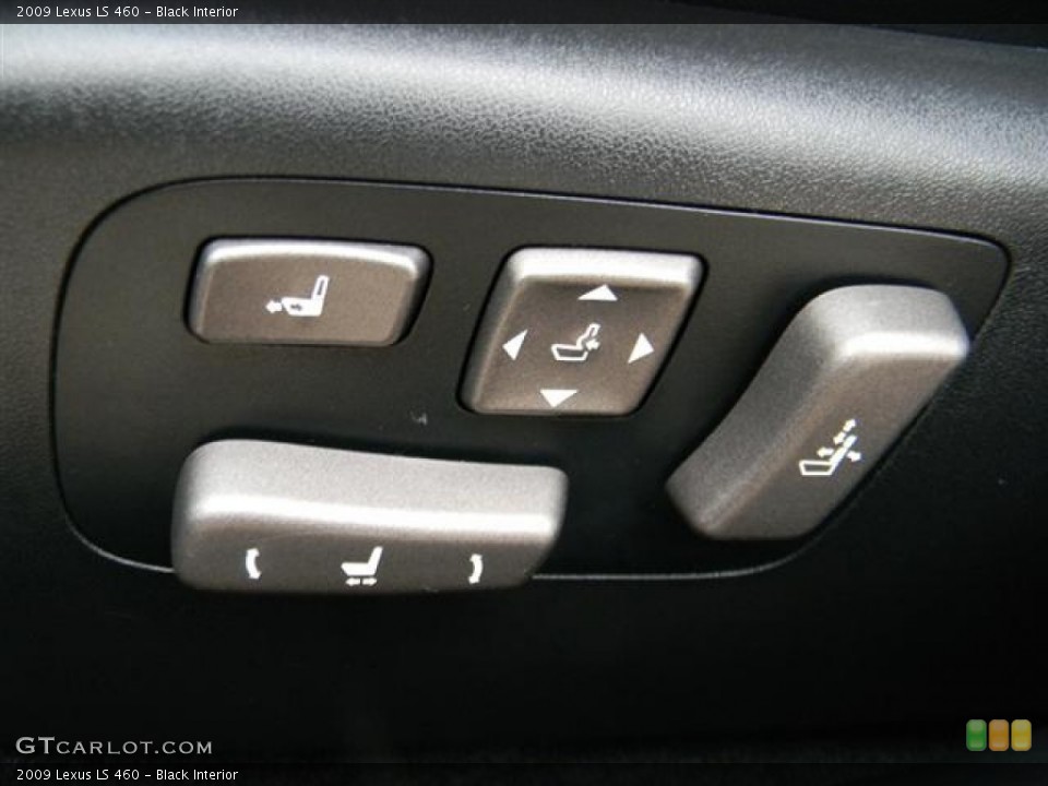Black Interior Front Seat for the 2009 Lexus LS 460 #60155079