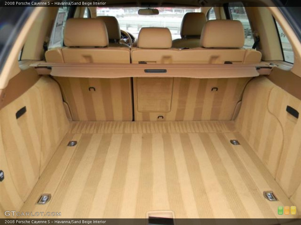 Havanna/Sand Beige Interior Trunk for the 2008 Porsche Cayenne S #60155245