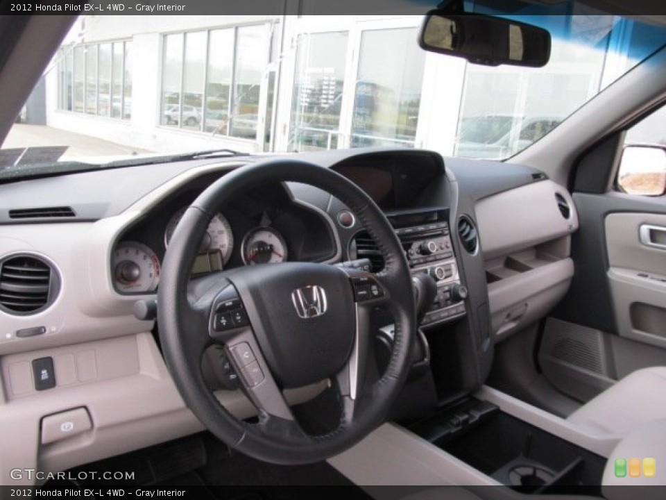 Gray Interior Dashboard for the 2012 Honda Pilot EX-L 4WD #60156831