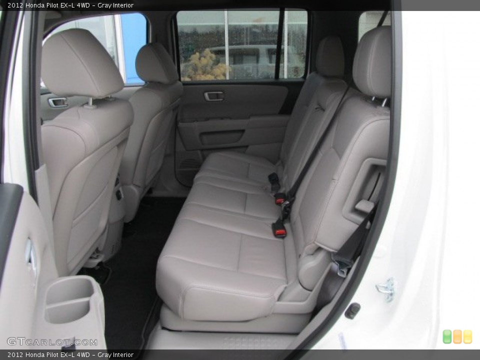 Gray Interior Rear Seat for the 2012 Honda Pilot EX-L 4WD #60156837