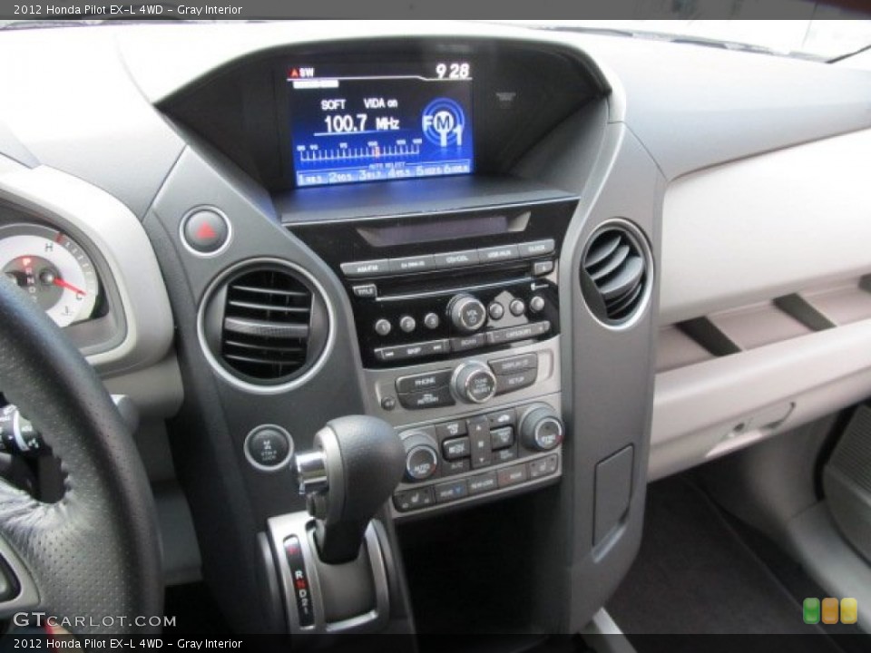 Gray Interior Controls for the 2012 Honda Pilot EX-L 4WD #60156861