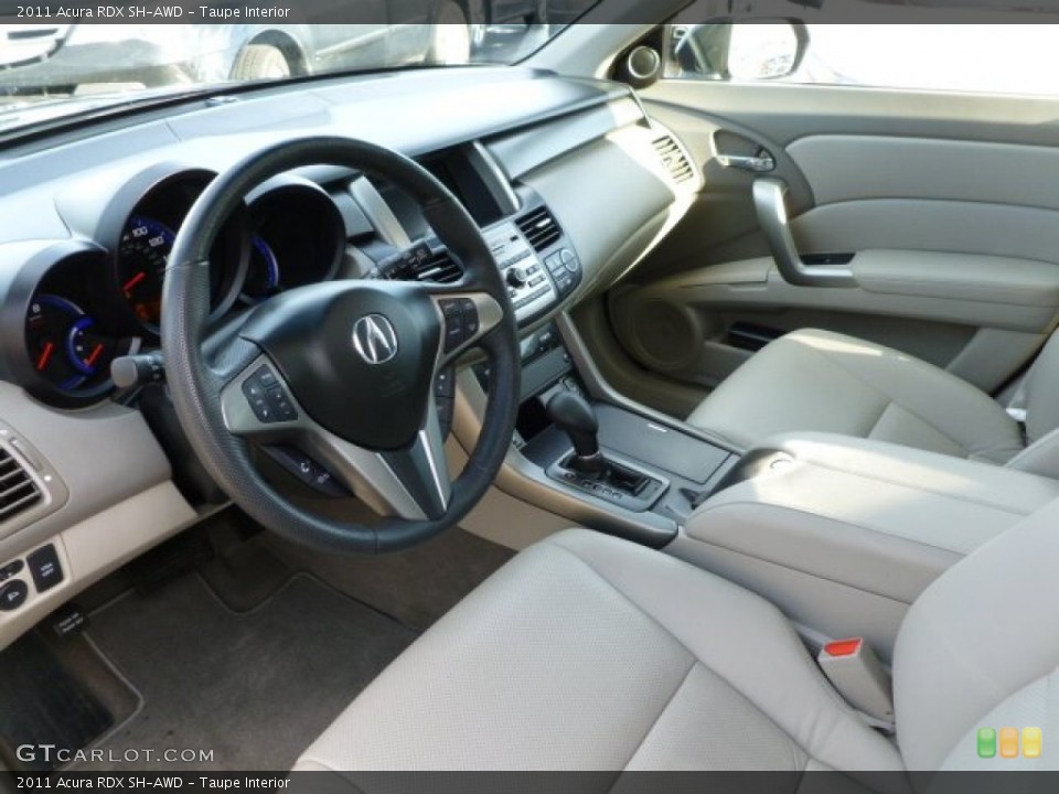 Taupe Interior Photo for the 2011 Acura RDX SH-AWD #60159153
