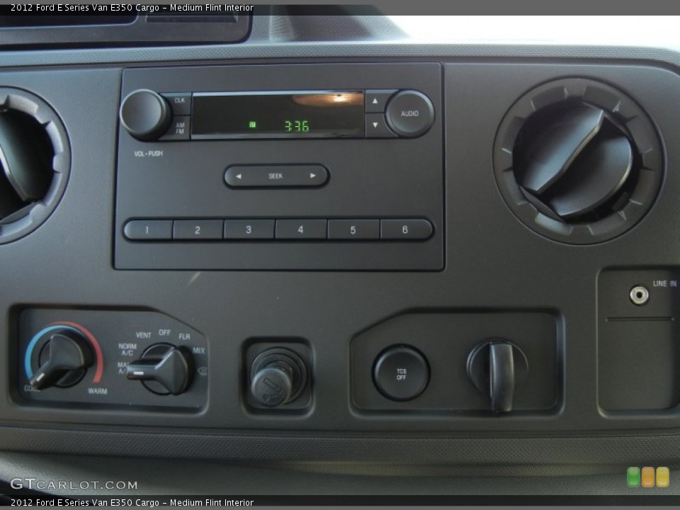 Medium Flint Interior Controls for the 2012 Ford E Series Van E350 Cargo #60160650