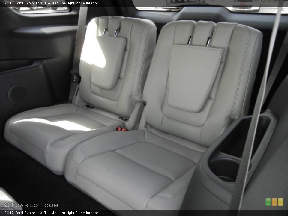 Medium Light Stone Interior Rear Seat for the 2012 Ford Explorer XLT #60161667
